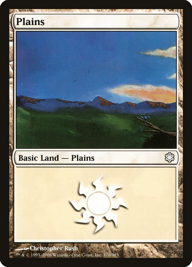 Plains (370) [Coldsnap Theme Decks]