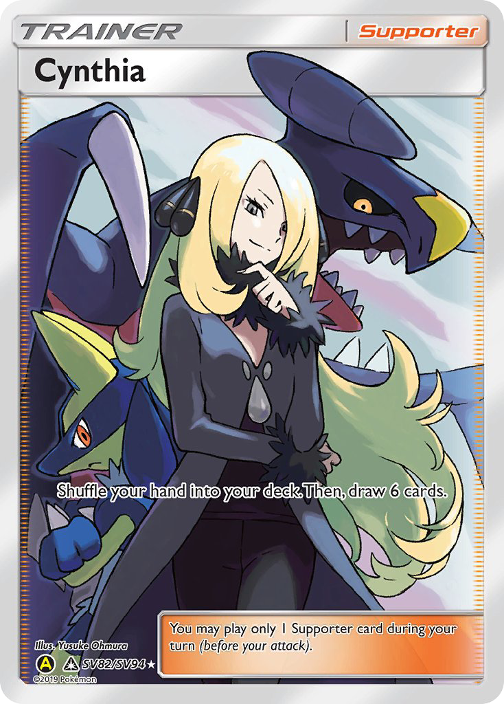 pokemon hidden fates card prices Cynthia (SV82/SV94) [Sun & Moon: Hidden Fates