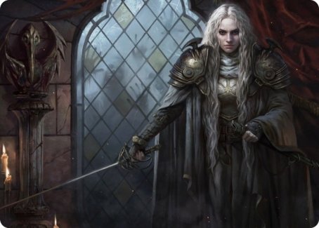 Thalia, Guardian of Thraben Art Card [Innistrad: Crimson Vow Art Serie