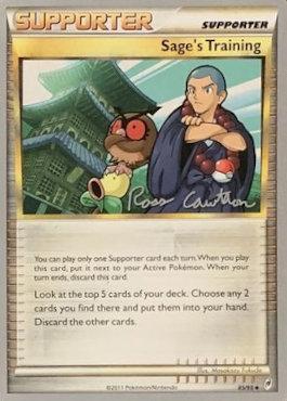 ross pokemon cards Sage's Training (85/106) (The Truth