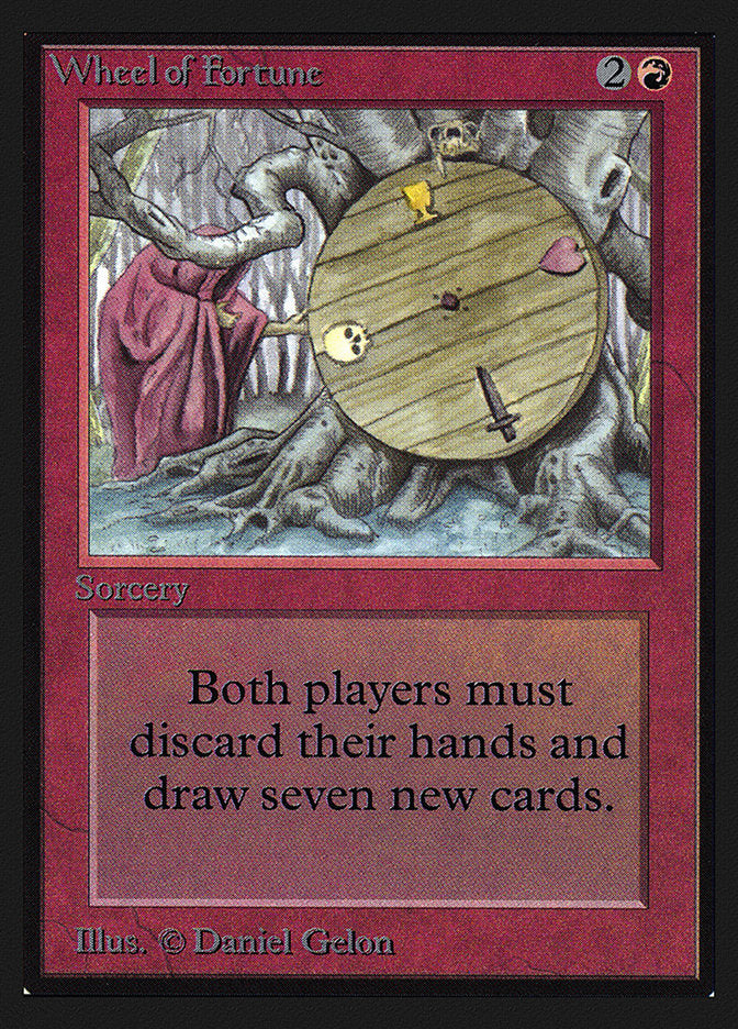 wheel cards mtg of Fortune (GW)(GW) Wheel of Misfortune (SLD-1300) -