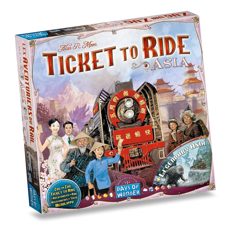 Ticket to Ride Map Collection: Volume 1 - Team Asia & Legendary Asia