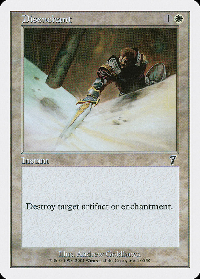 mtg cards like disenchant Disenchant