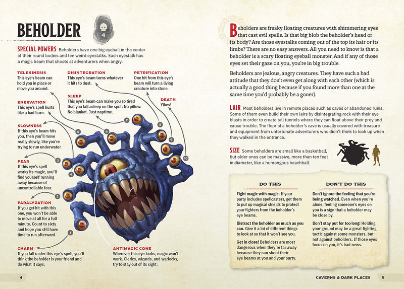 D&D 5E: Young Adventurer's Guide - Monsters & Creatures