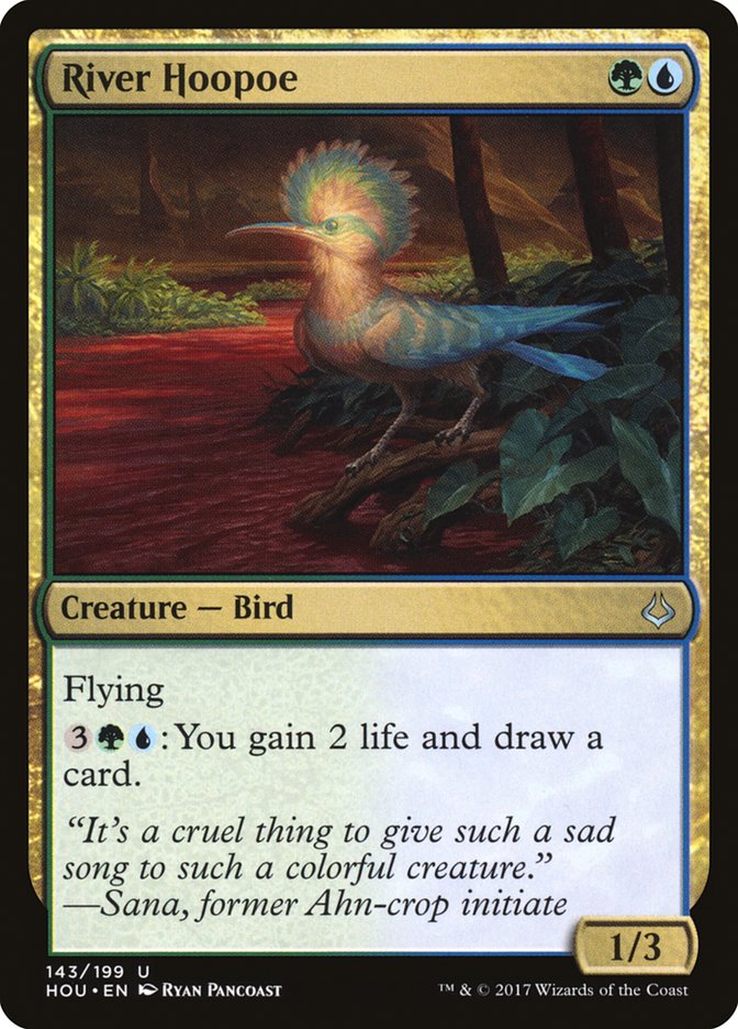 squirell cards mtg River Hoopoe [Hour of Devastation]