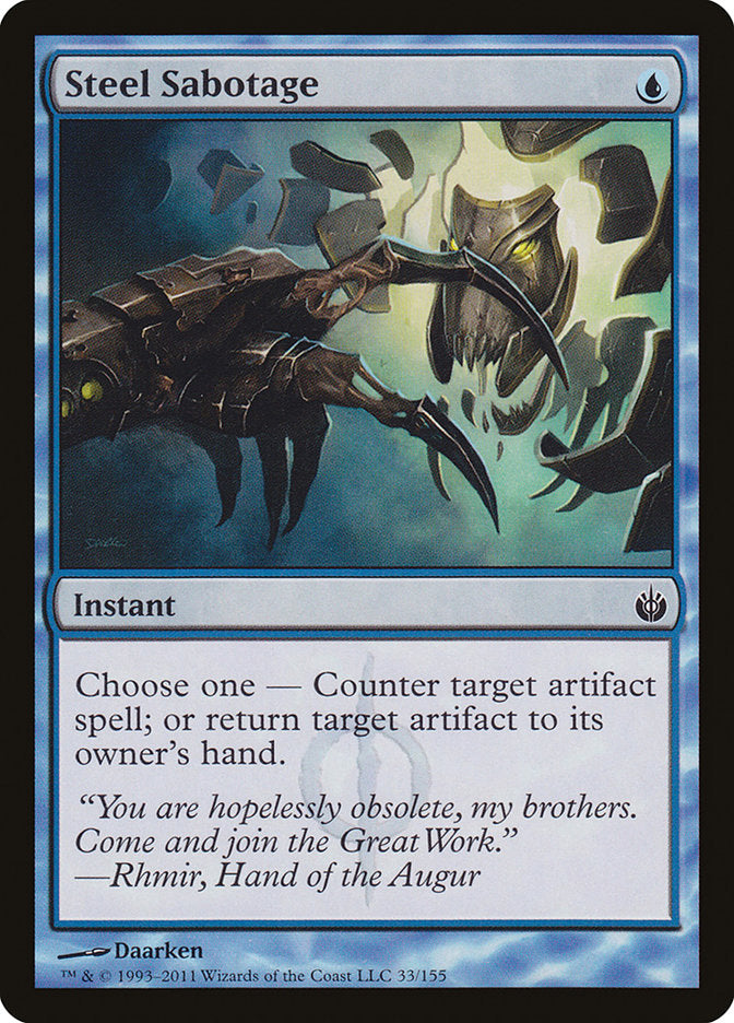 mtg mirrodin besieged cards Magic The Gathering Then if there are fifteen or more artifact cards in your graveyard Magic the Gathering MTG MIRRODIN