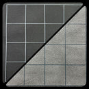 CHX 97480 Megamat: Two-Color Vinyl Game Mat - Black Grey 1" Square Pattern