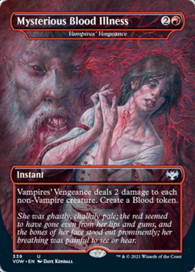 red vampire cards mtg Vampires' Vengeance