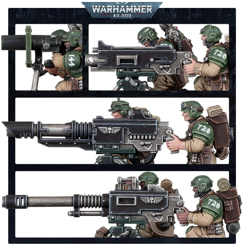 Warhammer 40K: Astra Militarum - Heavy Weapons Squad