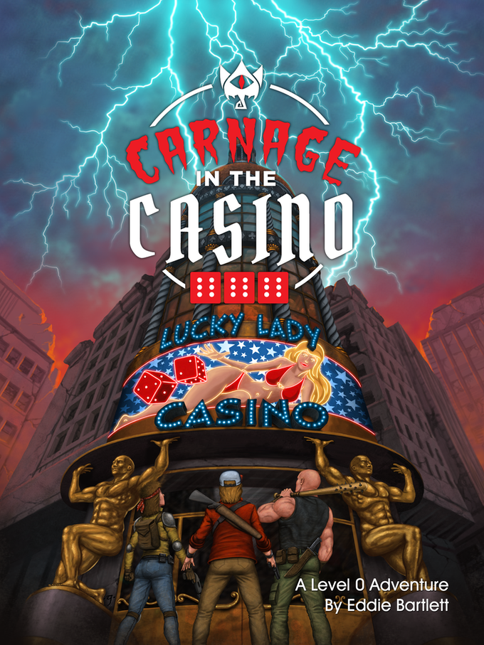 DCC RPG: Mutant Crawl Classics: Carnage in the Casino