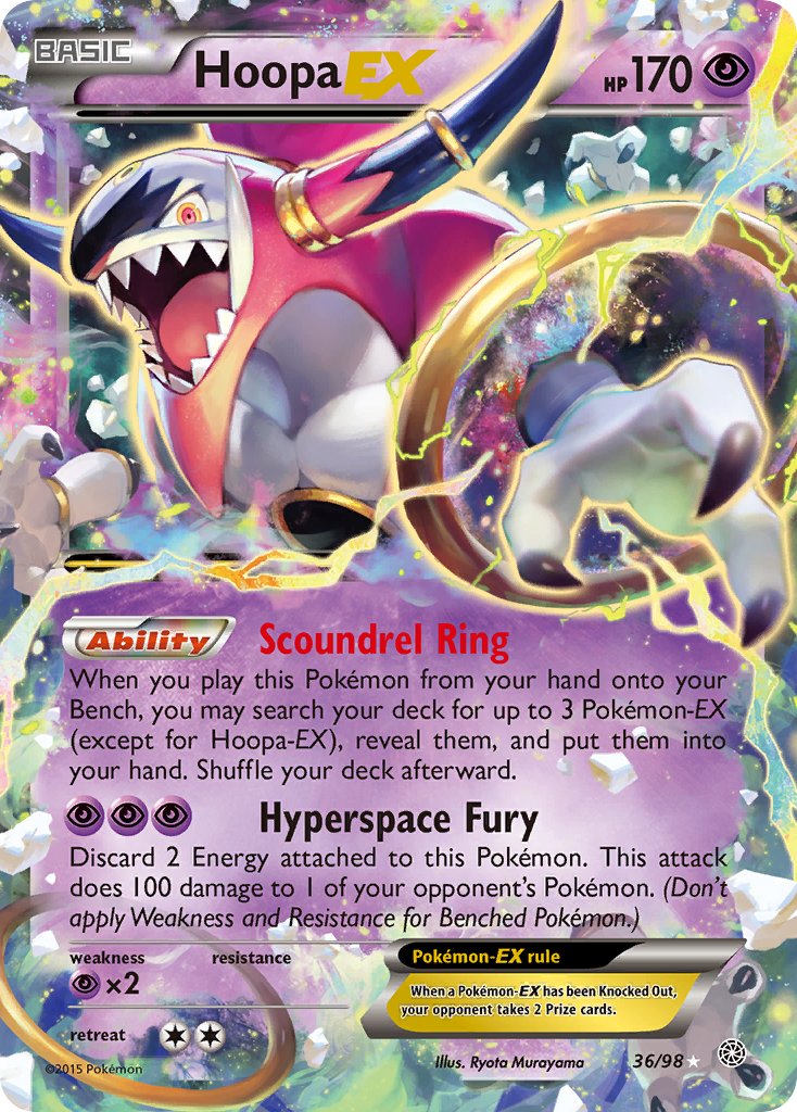 Hoopa EX (36/98) [XY: Ancient Origins]