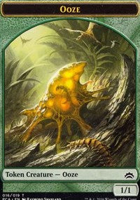 Ooze Double-sided Token [Planechase Anthology Tokens]