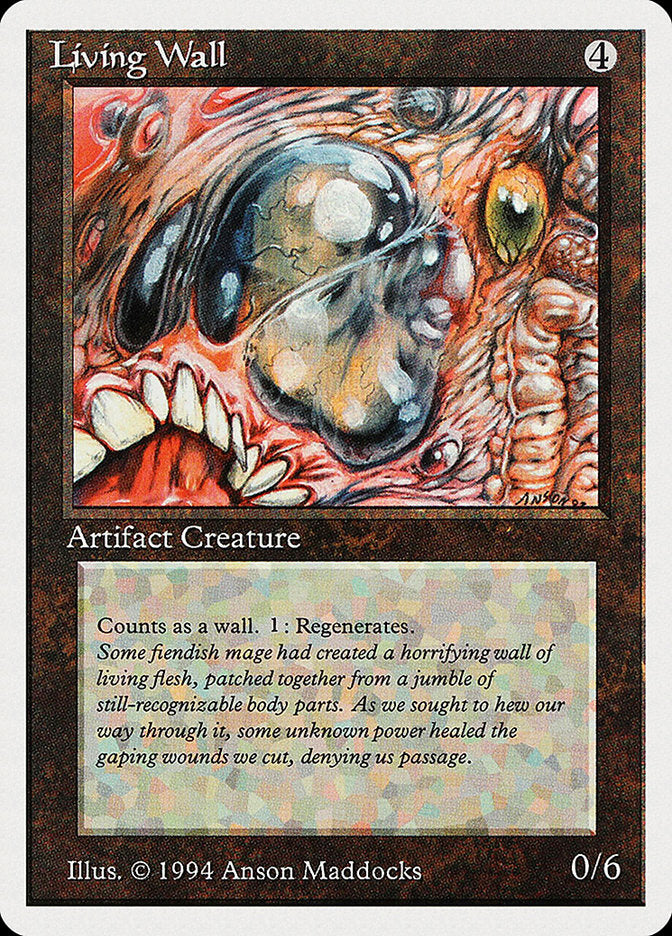 wall cards mtg Living Wall [Summer Magic / Edgar]