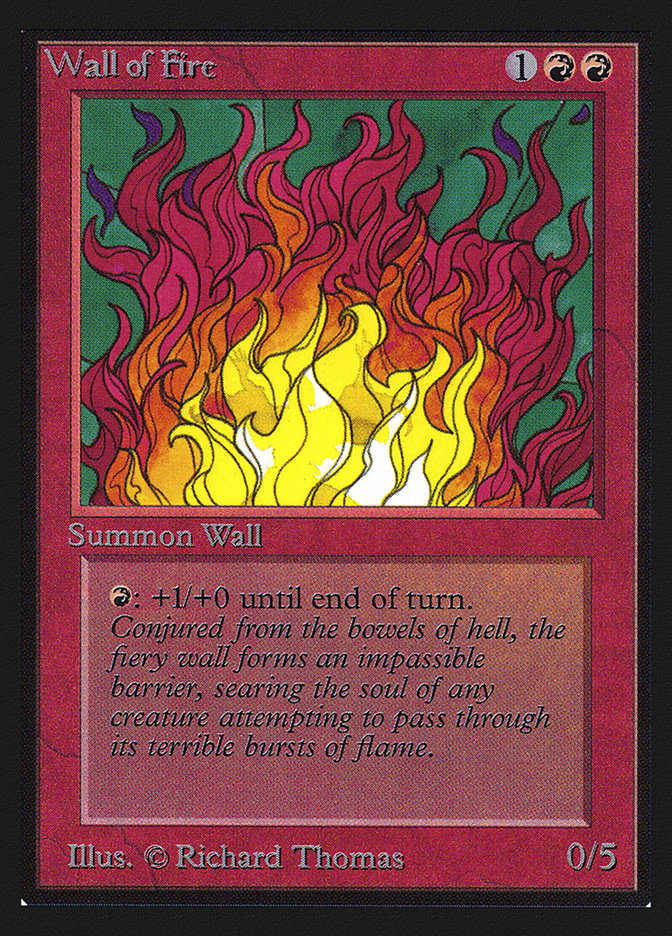 Wall of Fire [International Collectors’ Edition]