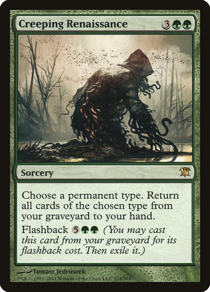mtg green return card from graveyard to hand Verdant Confluence (575) Axion Now Return target card from your graveyard to your hand Rofellos's Gift | Urza's Destiny