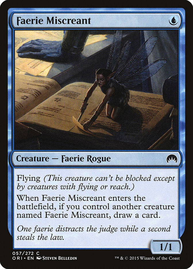 mtg faerie cards Faerie Swarm [Shadowmoor] main image 0