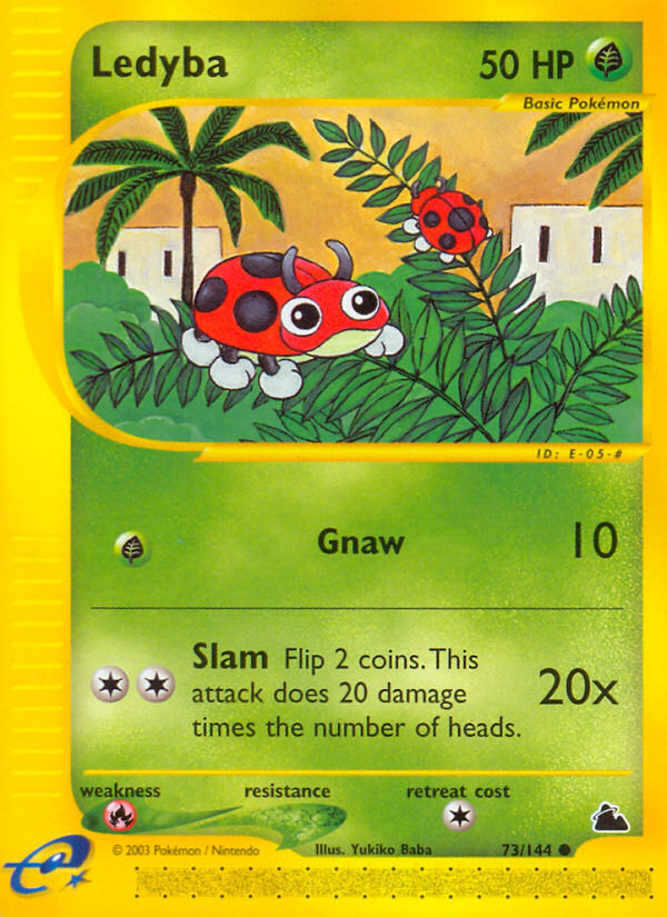 ledyba pokemon card Over the Brick  Pokmon