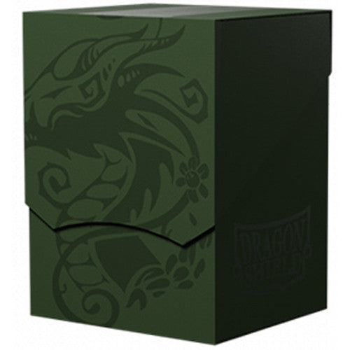 Dragon Shield Deck Shell: Forest Green/Black