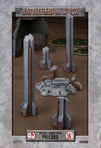 BB600 Gothic Industrial Pillars