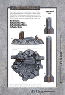 BB600 Gothic Industrial Pillars