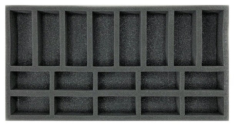 Battle Foam (Gen) Flames of War 10 Small 8 Medium Tank Foam Tray (BFM-1.5)