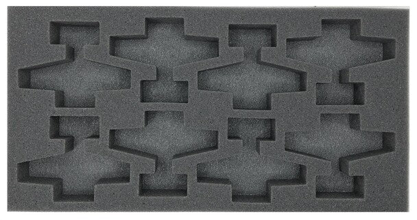 Battle Foam (Gen) Flames of War 8 Airplane Foam Tray (BFM-1.5)