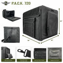 Battle Foam P.A.C.K. Molle with Magna Rack Sliders Load Out (Black) BF-BB720MB-MRSLL