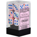 CHX 27744 Festive Pop Art/Blue 16mm d6 Dice Block