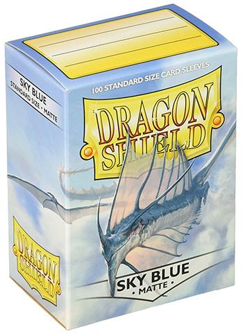 Dragon Shield Sleeves - Sky Blue Matte