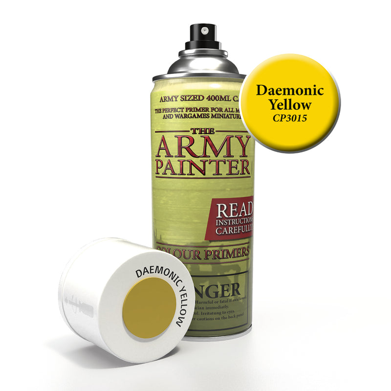 Army Painter Color Primer: Daemonic Yellow (400 ml)