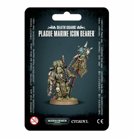 Warhammer 40K: Death Guard - Plague Marine Icon Bearer