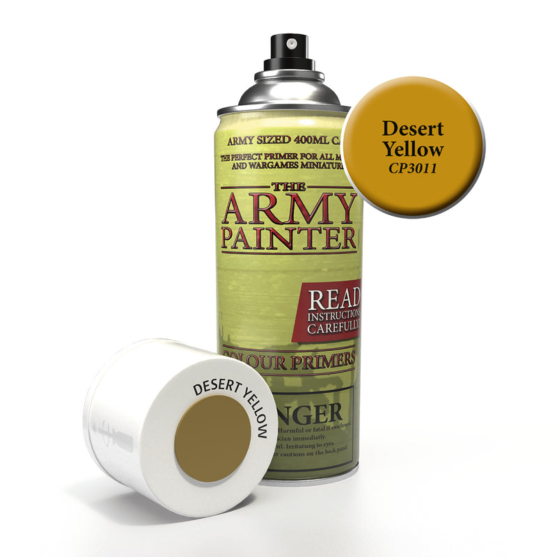 Army Painter Color Primer: Desert Yellow (400 ml)