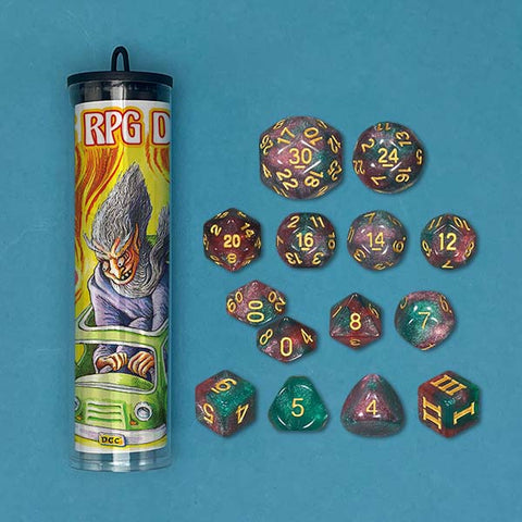 DCC RPG Dice: The Wizard Van's Stellar Stowaways GMG6067