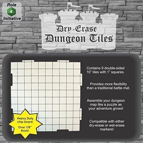 Dry-Erase Dungeon Tiles