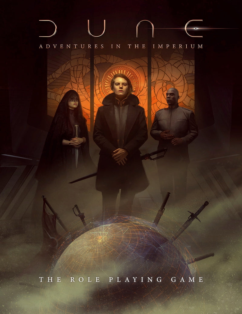 Dune: Adventures in the Imperium: Core Rulebook (House Corrino Collector's Edition)