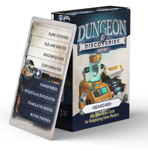 Dungeon Discoveries Sci-Fi Searches