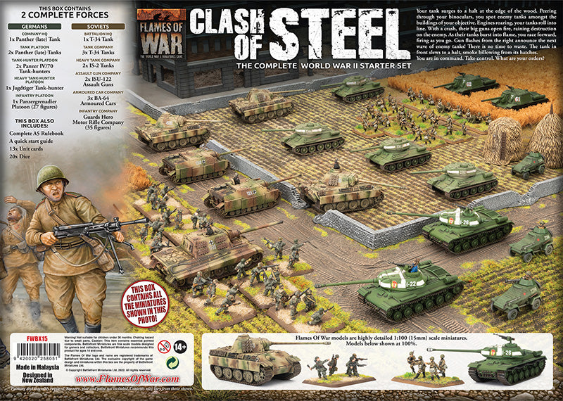 Flames of War: Clash of Steel - The Complete World War II Starter Set