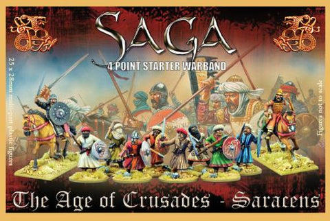 SAGA: Saracens 4 Point Starter Warband (Plastic) - GBP19