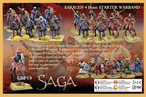 SAGA: Saracens 4 Point Starter Warband (Plastic) - GBP19