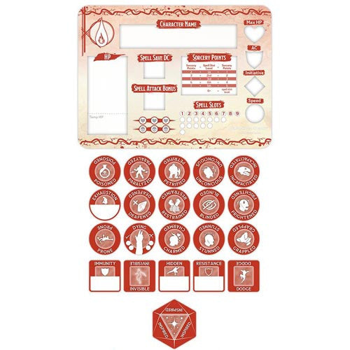 D&D 5E - Sorcerer Token Set