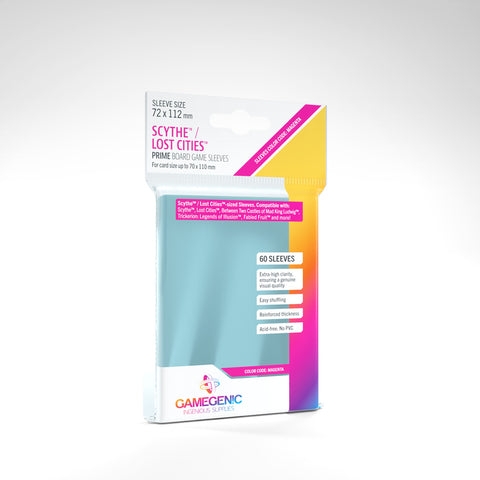 Gamegenic Scythe/Lost Cities Prime Board Game Sleeves