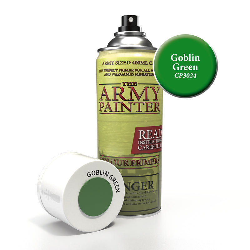 Army Painter Color Primer: Goblin Green (400 ml)