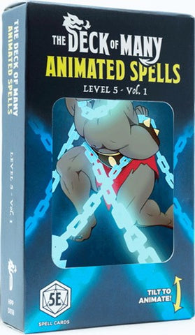 The Deck of Many: Animated Spell Cards - Level 5 Vol. 1