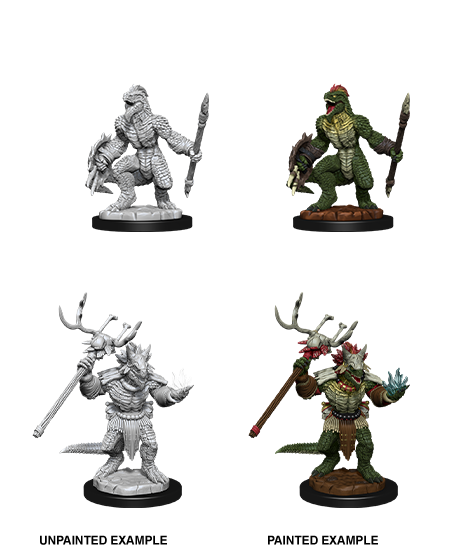 WZK 90074 Lizardfolk & Lizardfolk Shaman