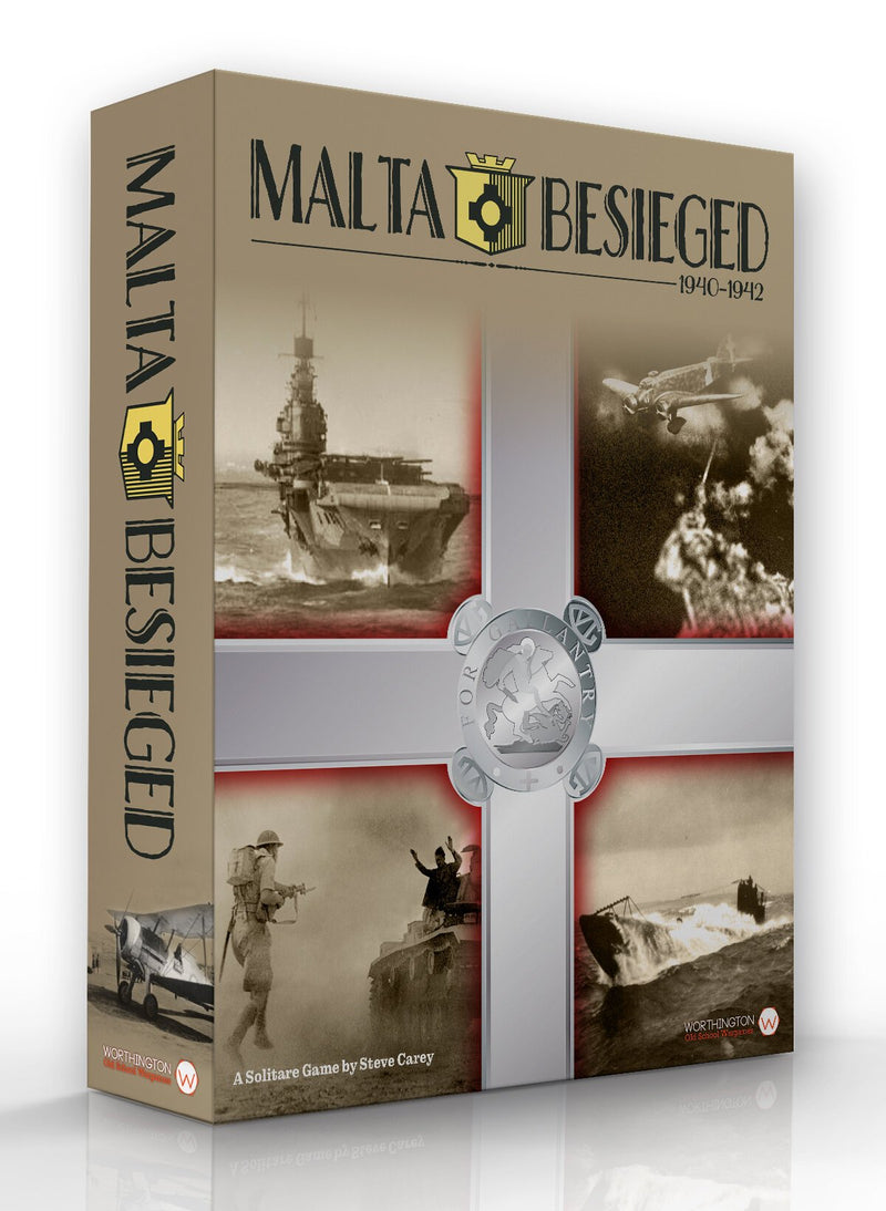Malta Besieged 1940-1942 - A Solitaire Game by Steve Carey