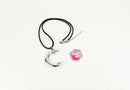 SDZ0012-10 Be My Nat 20 Valentines' Snowglobe D20 Necklace