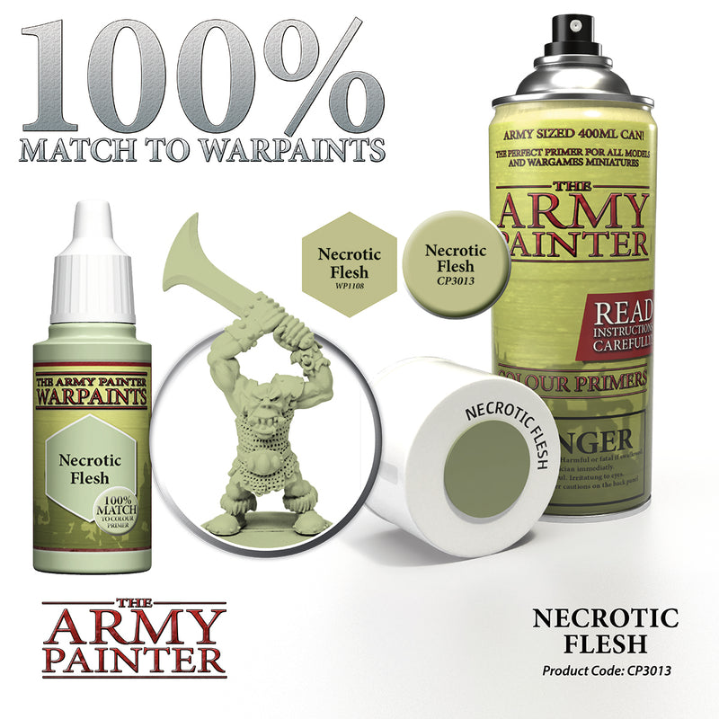 Army Painter Color Primer: Necrotic Flesh (400 ml)