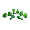PHD2309 The Cleric 8 Dice Set - Verdant Viridian
