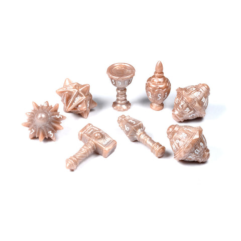 PHD2311 The Cleric 8 Dice Set - Radiant Rose