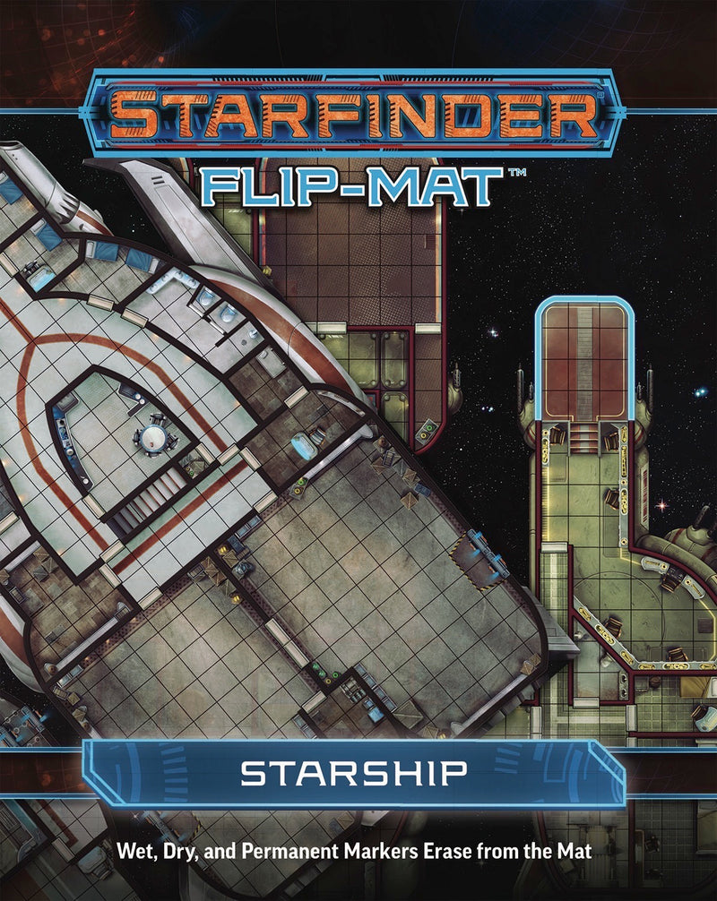 Starfinder Flip Mat: Starship